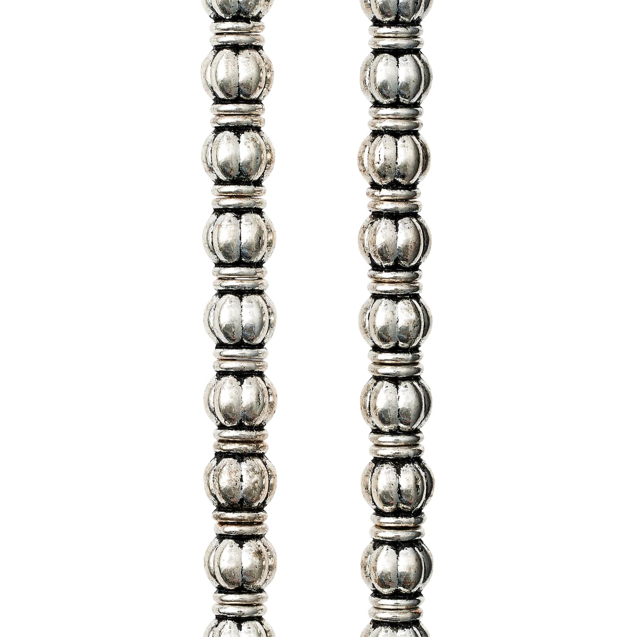 12 Pack: Sterling Silver Plated Beads, 6mm by Bead Landing™
